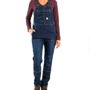 Carhartt XL Front Bib Denim Overalls NWT